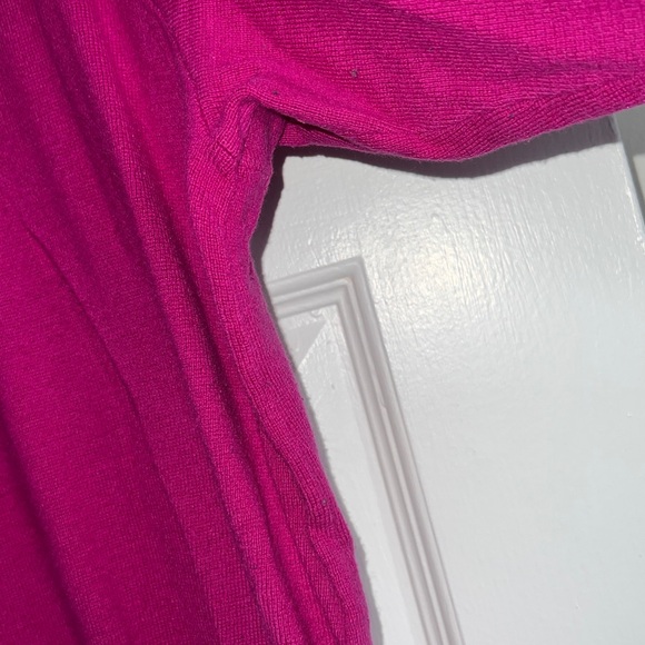 Jones New York Collection Women’s Plus Size Long Sleeve Top in Pink in 3X - Picture 5 of 12